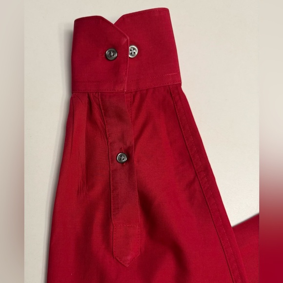 Arrow Company Men's Dress Shirt. 15” Collar. Size 32/33 Red Button Up Pocket. - Picture 4 of 8